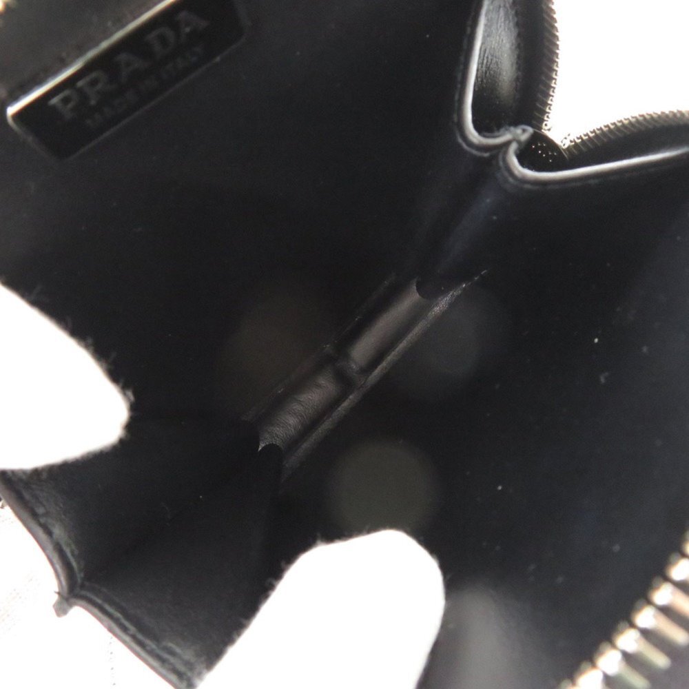 PRADA Silver Leather Shoulder Bag - Picture 5 of 8